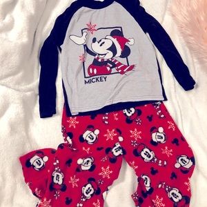 Boys size 8 Mickey Mouse PJ set